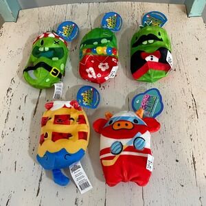 Cats vs Pickles Cows vs Aliens Plush‎ Lot of 5 AAARG Vayca Shawn Cherry Gordie